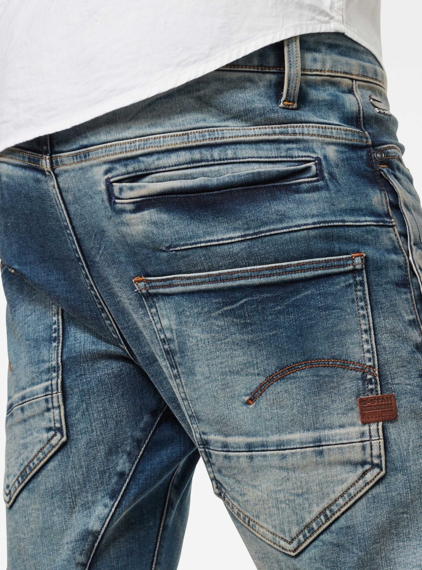 G-Star D-Staq 3D Slim Jeans - Medium Aged Denim