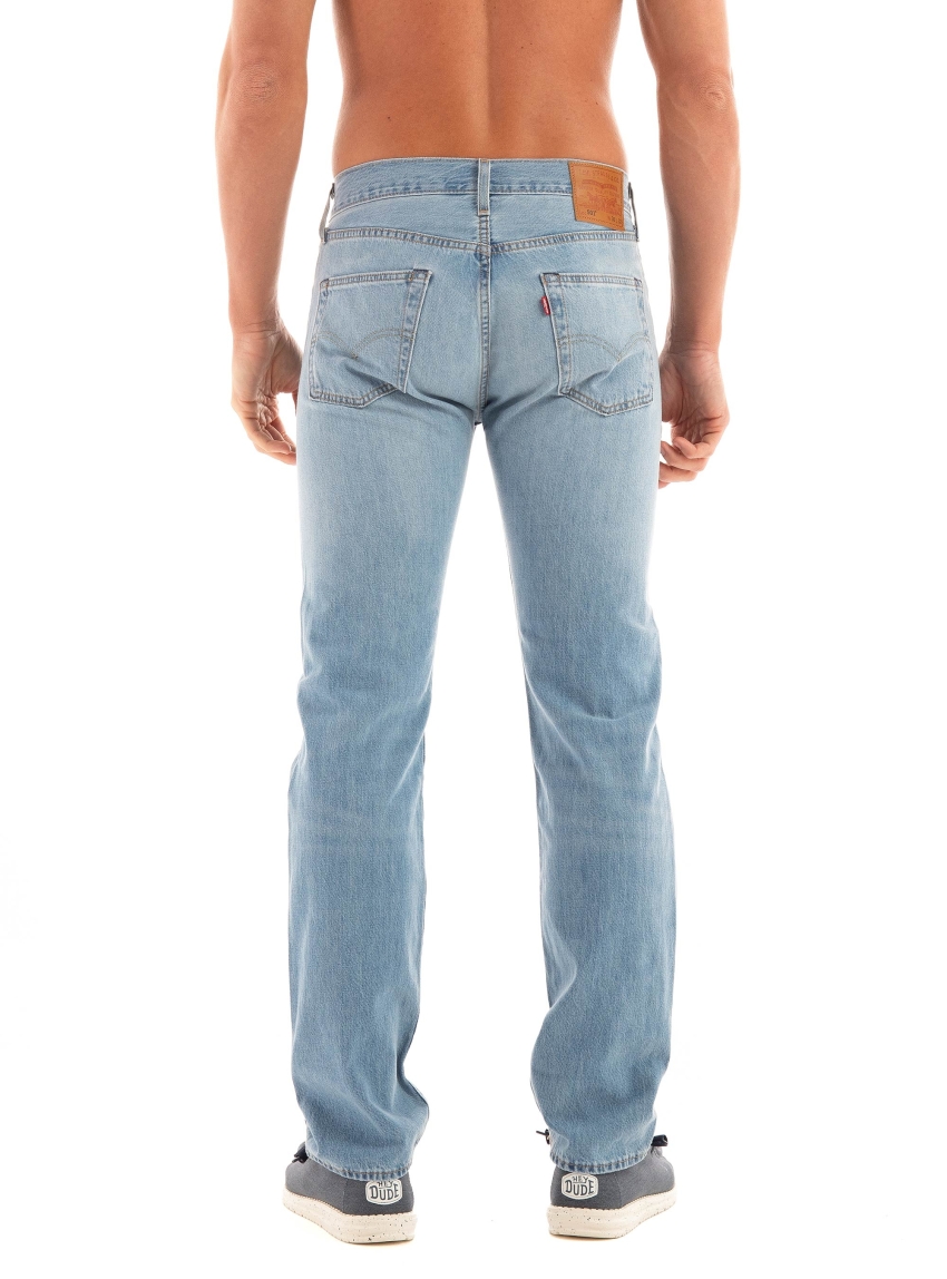 Levi's® 501® Original Regular Fit Jeans - Light Aged Denim