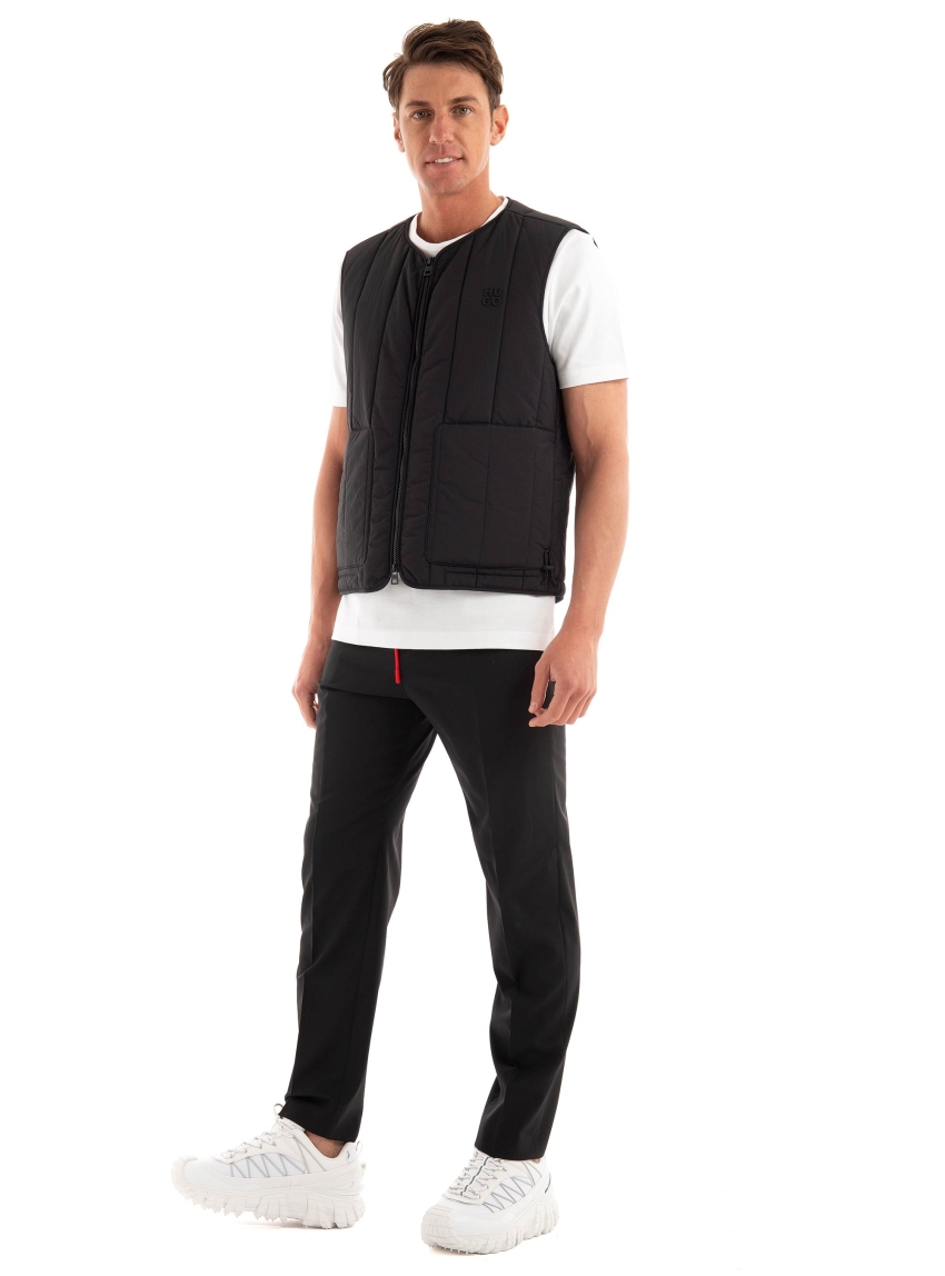 HUGO Slim Fit Vest Batino2411 - Black