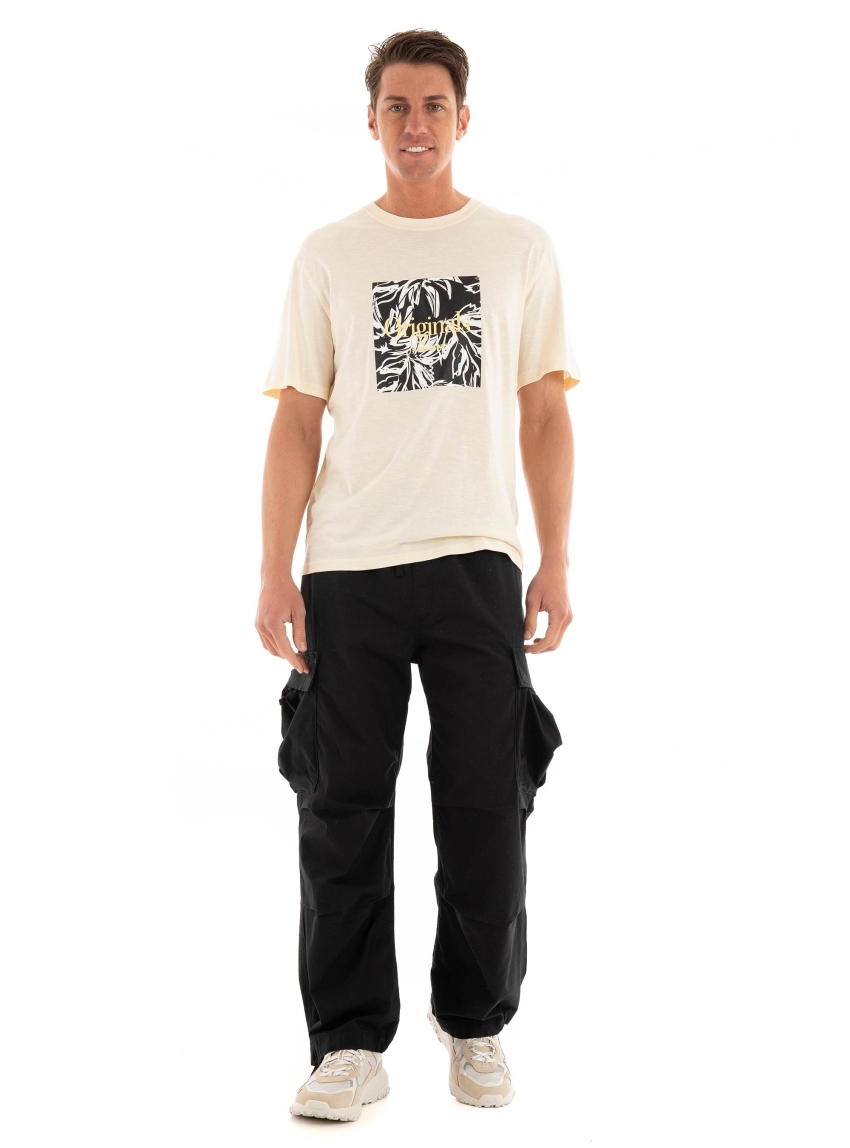 Jack & Jones Parachute Zayn Cargo Pants - Black