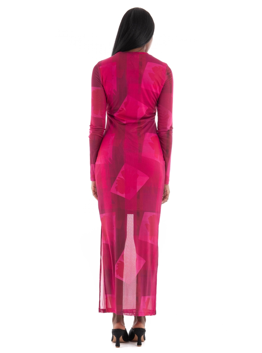 Glamorous Dress - Magenta