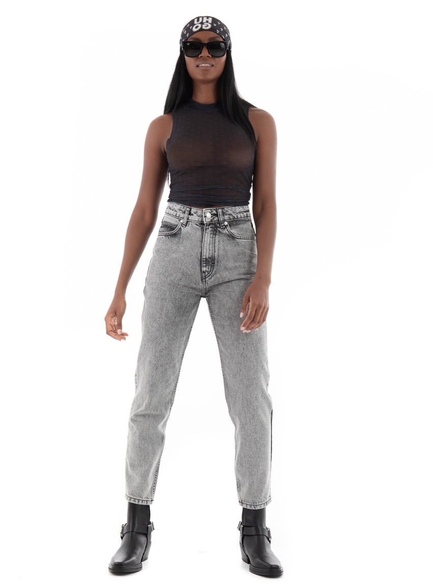 HUGO Slim Fit Tank Top Deleane_B - Grey