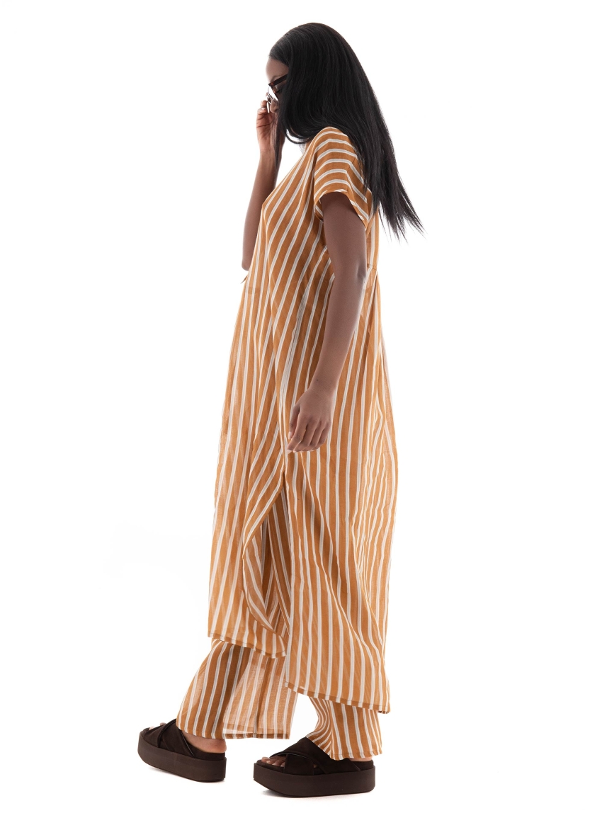 August Shirt/Dress - Brown