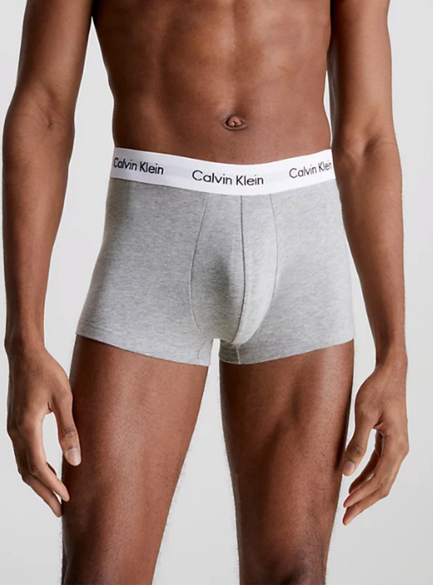 Calvin Klein 3 Pack Low Rise Trunk - Multi Colors