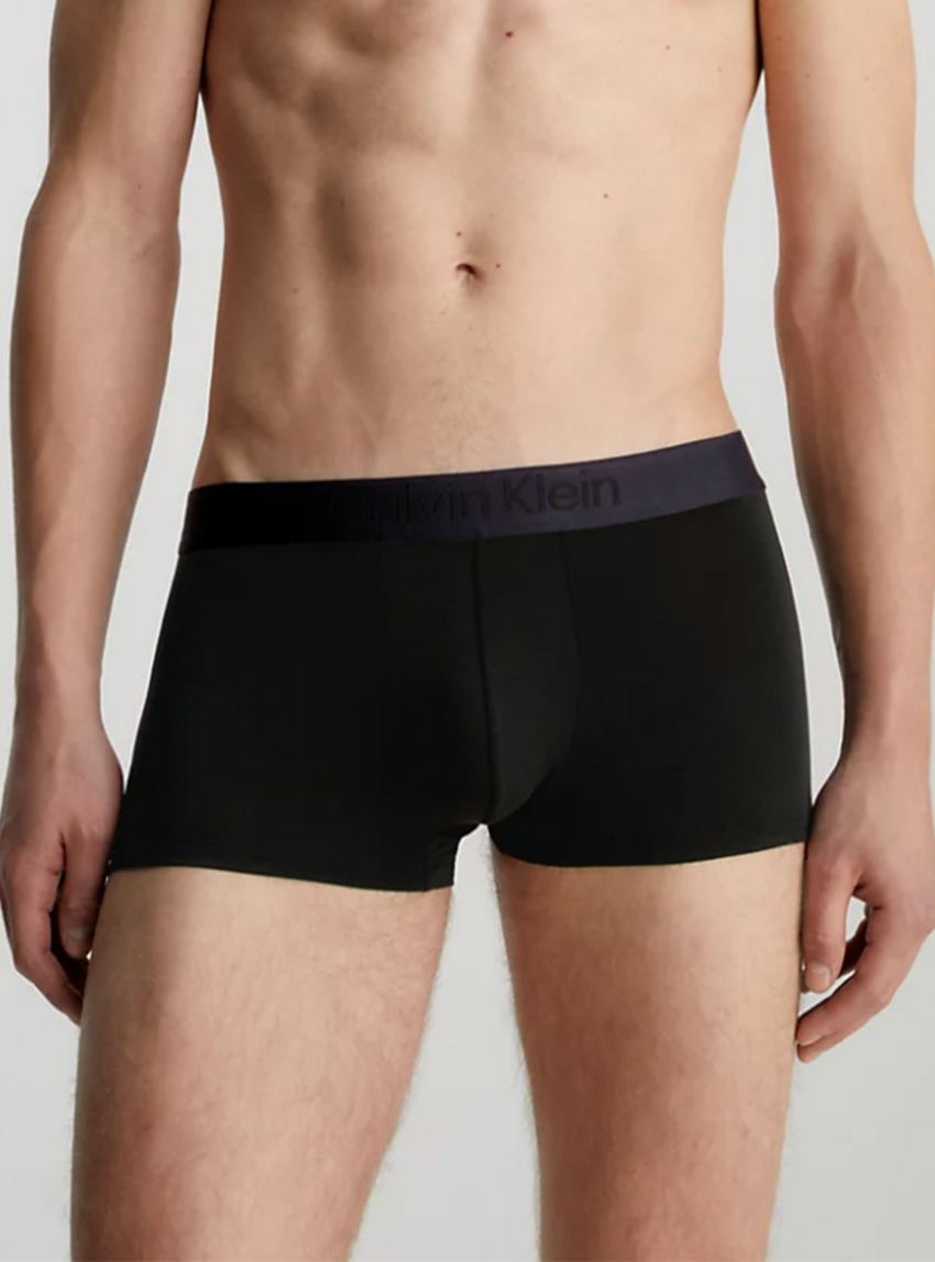 Calvin Klein 3 Pack Low Rise Trunk - Black