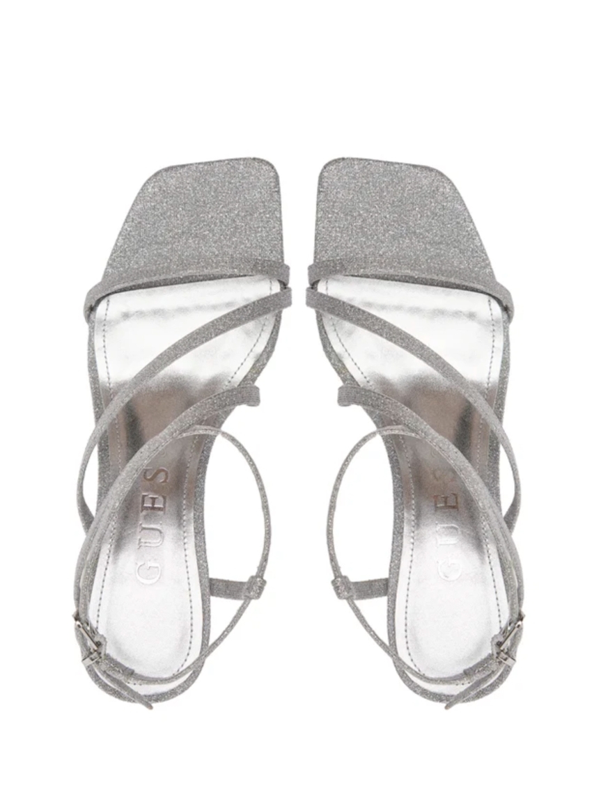 Guess Rimilla2 Heel Sandals - Silver