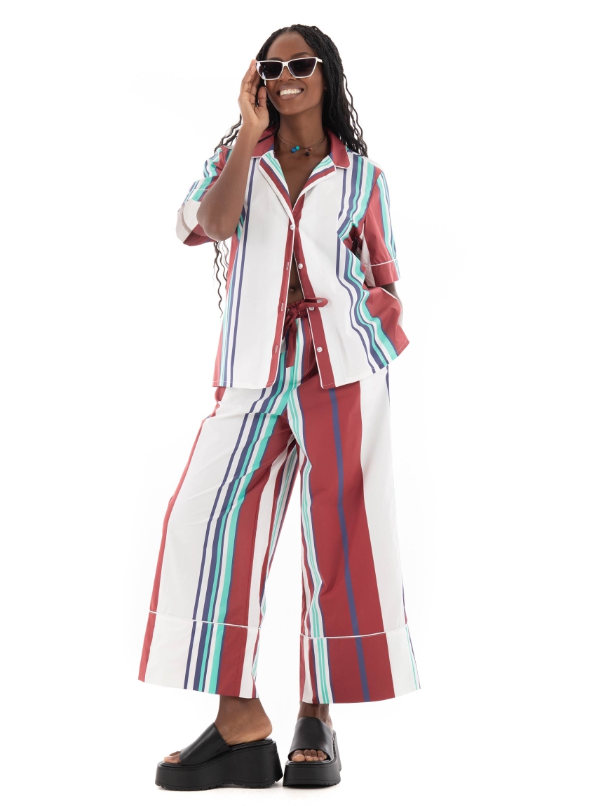 Black & Black Pants - Multi Colors