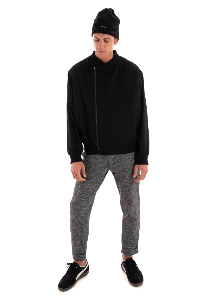 BOSS Regular Fit Trousers H-Kane-IDS-TU - Black