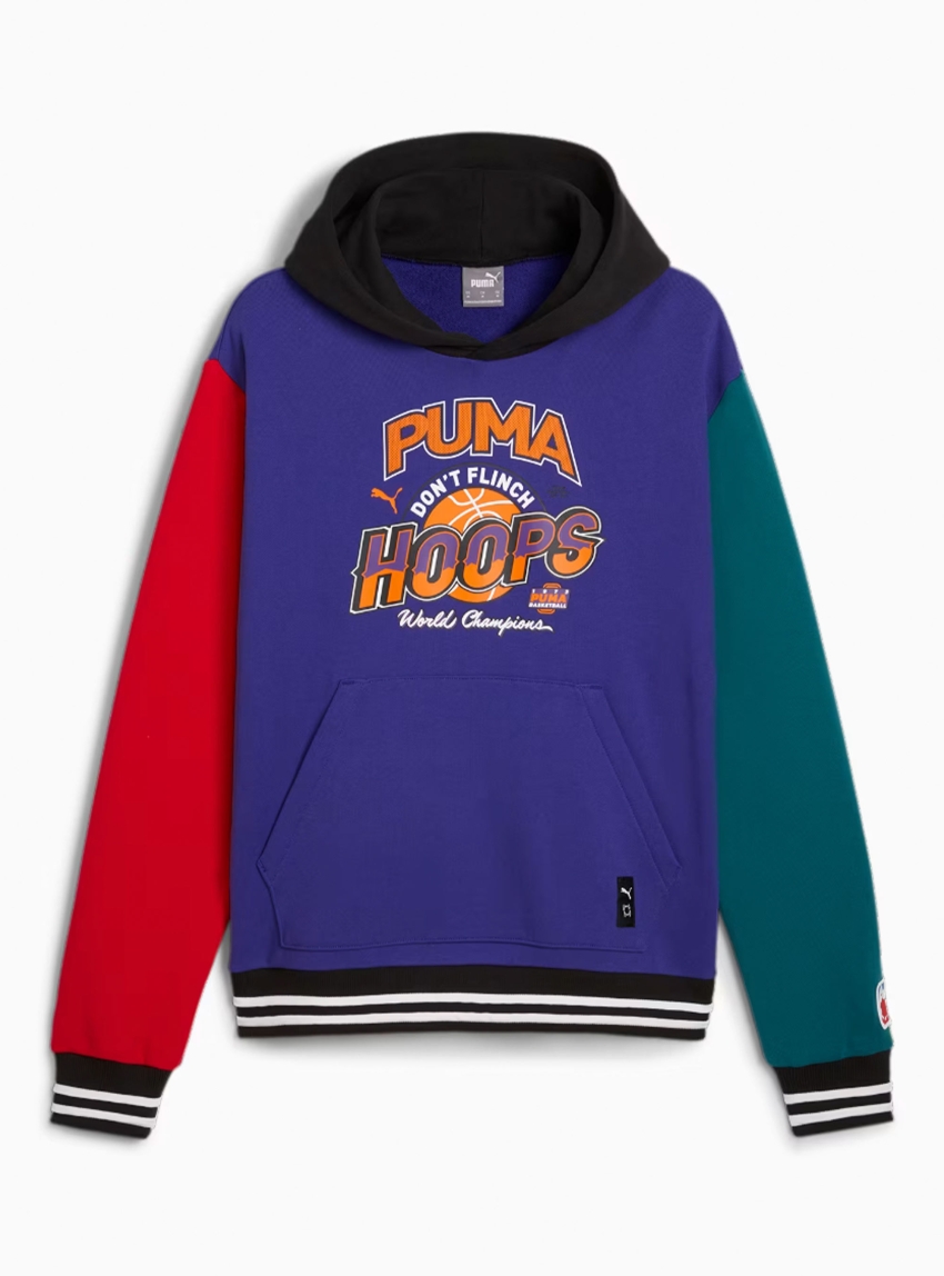 Puma Bandwagon Basketball Hoodie - Multi Colors
