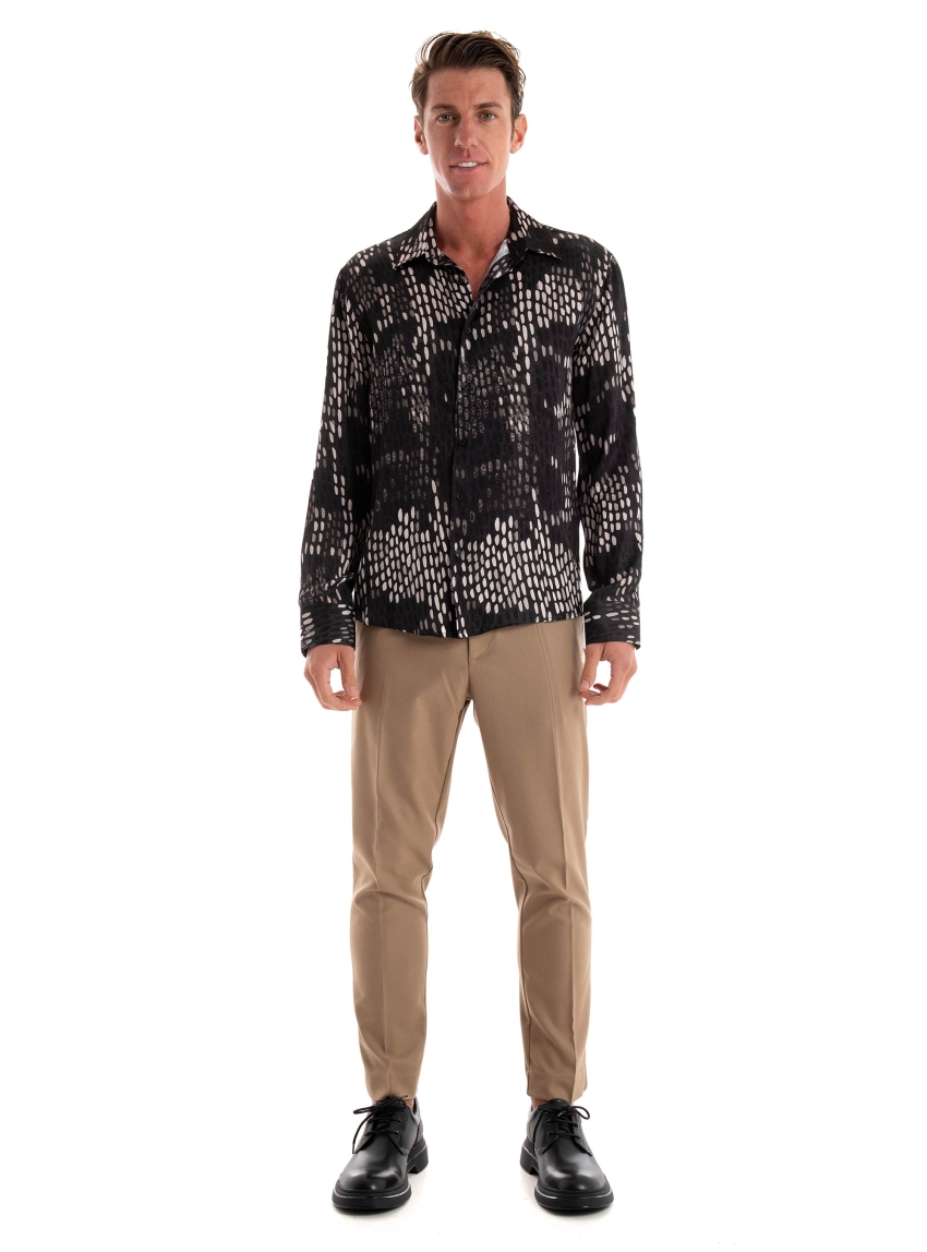 I'm Brian Slim Fit Trousers - Beige