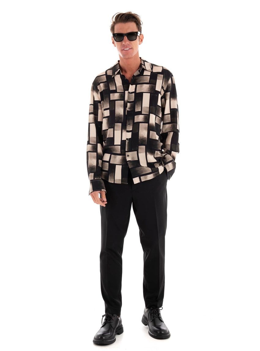 I'm Brian Slim Fit Trousers - Black