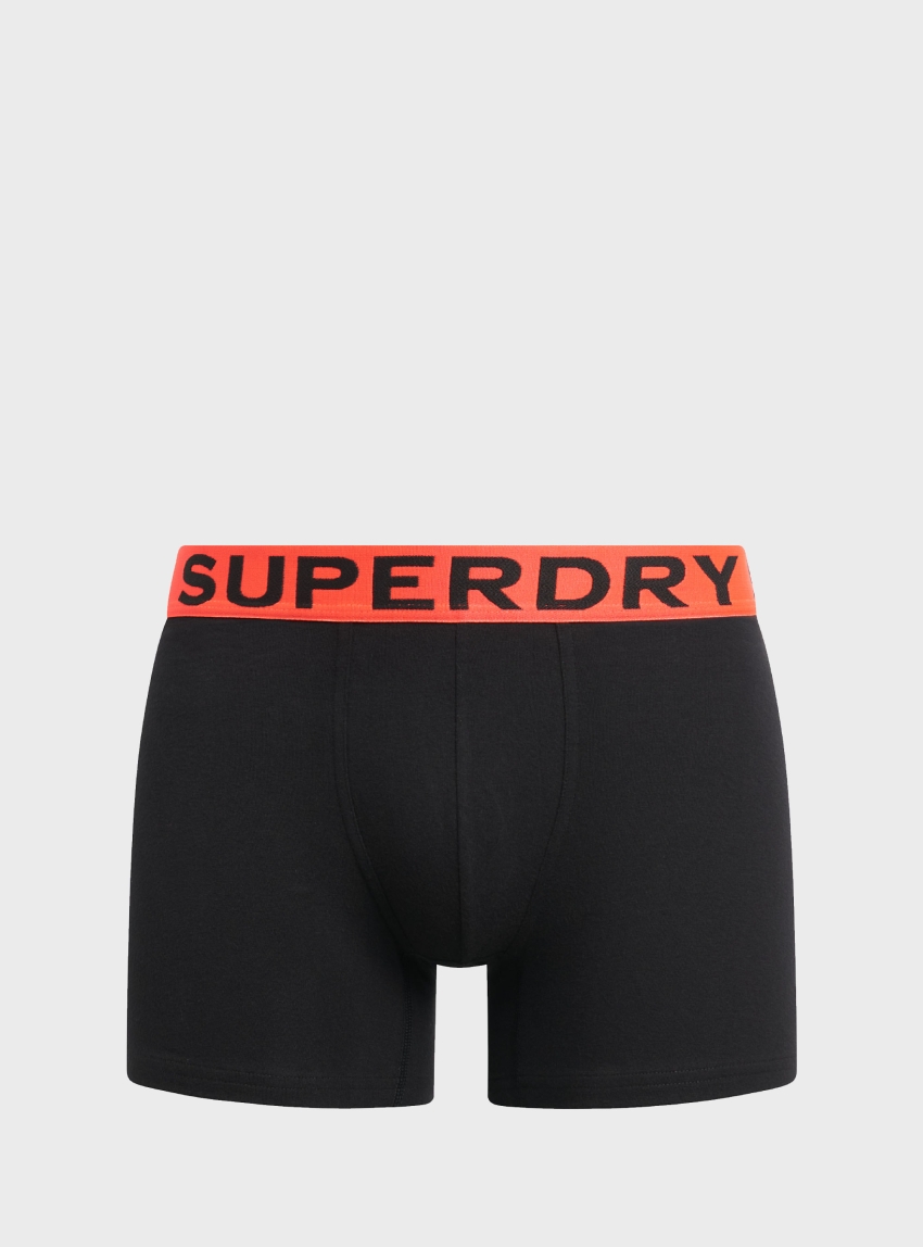 Superdry Organic Cotton Boxer Triple Pack - Multi Colors