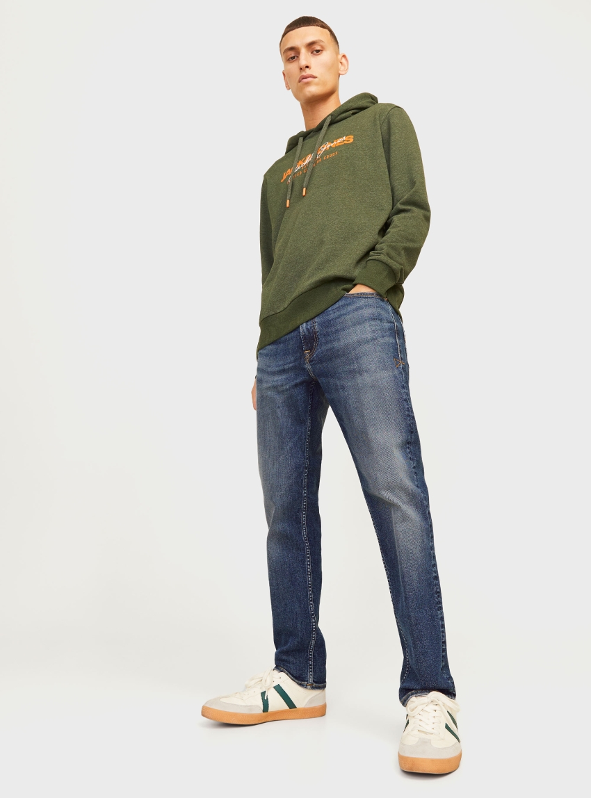 Jack & Jones Clark Vintage Cb 060 Relaxed Fit Jeans - Medium Aged Denim