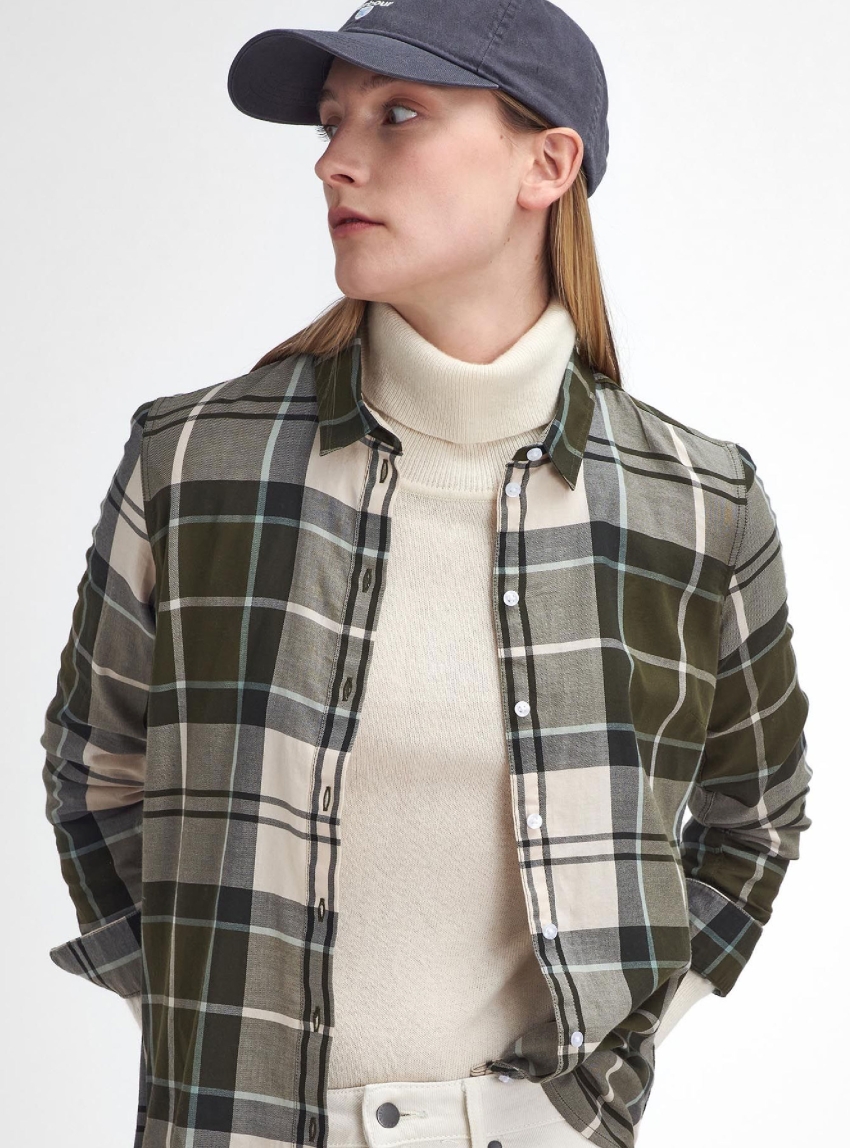 Barbour Bredon Regular Shirt - Olive 