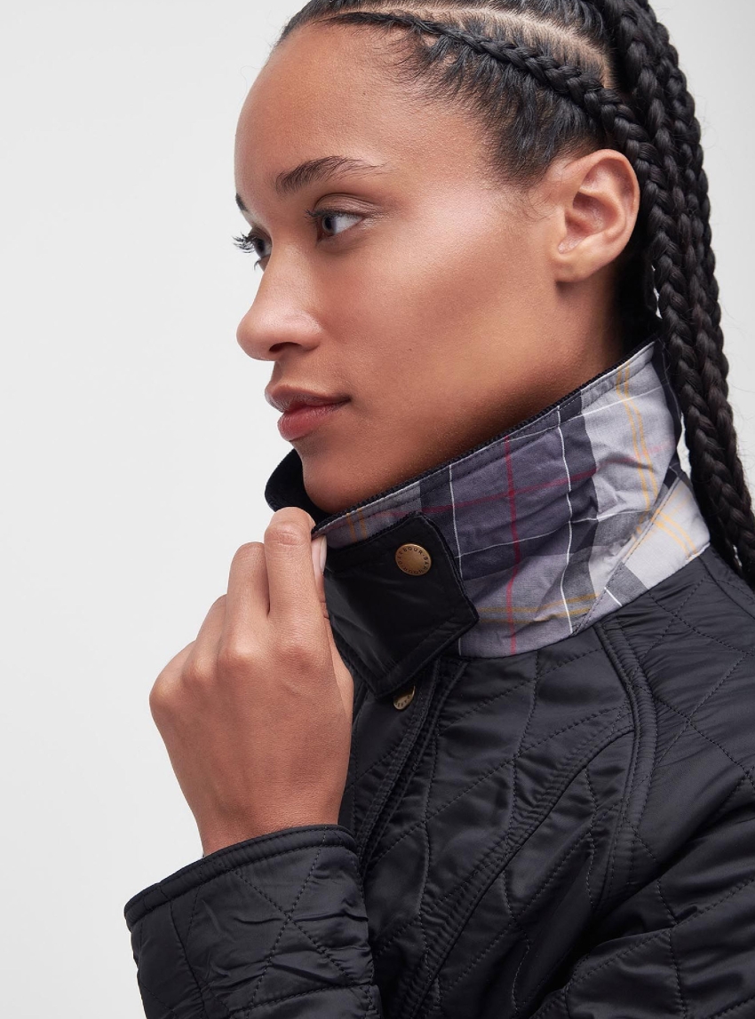 Barbour Beadnell Polarquilt Jacket - Black