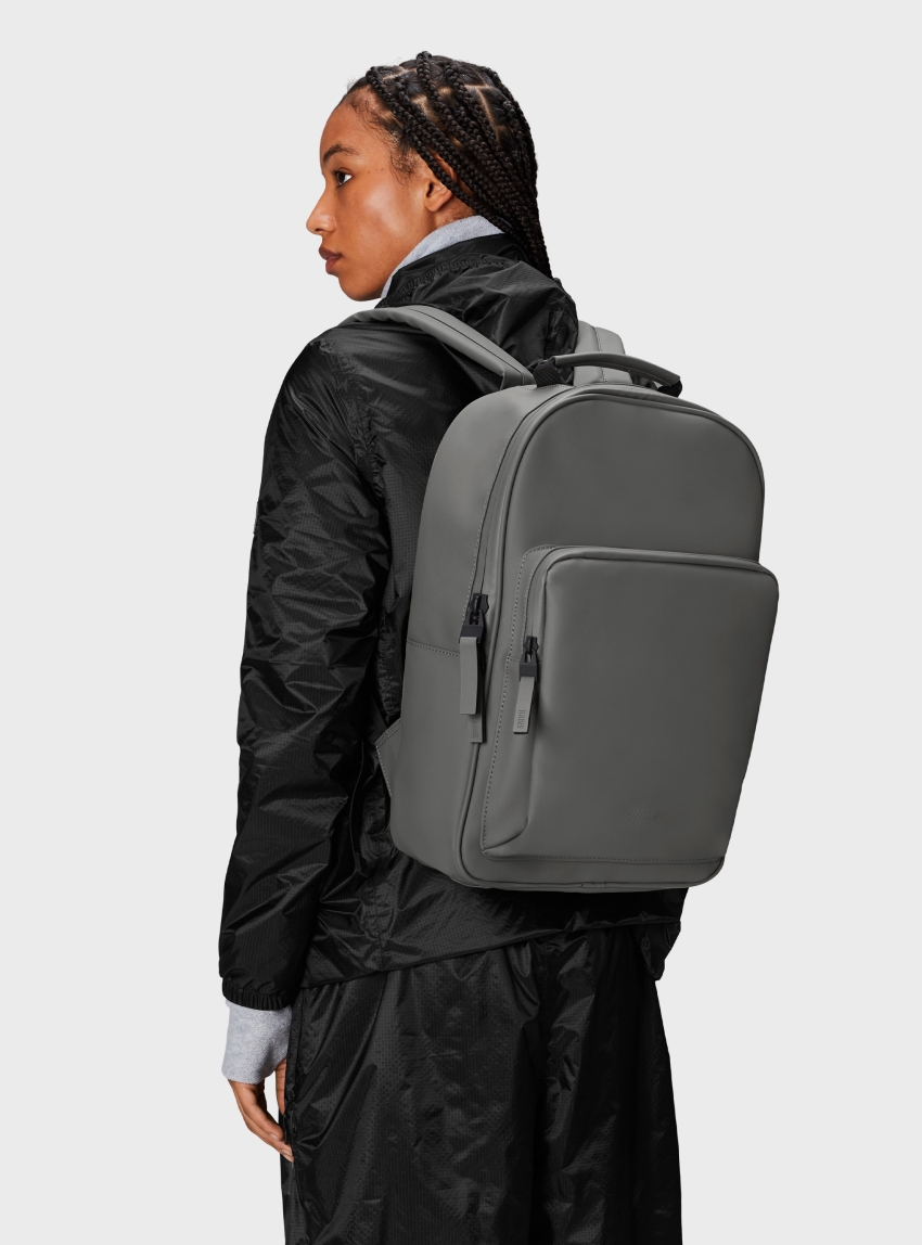Rains Book Daypack Large - Grey