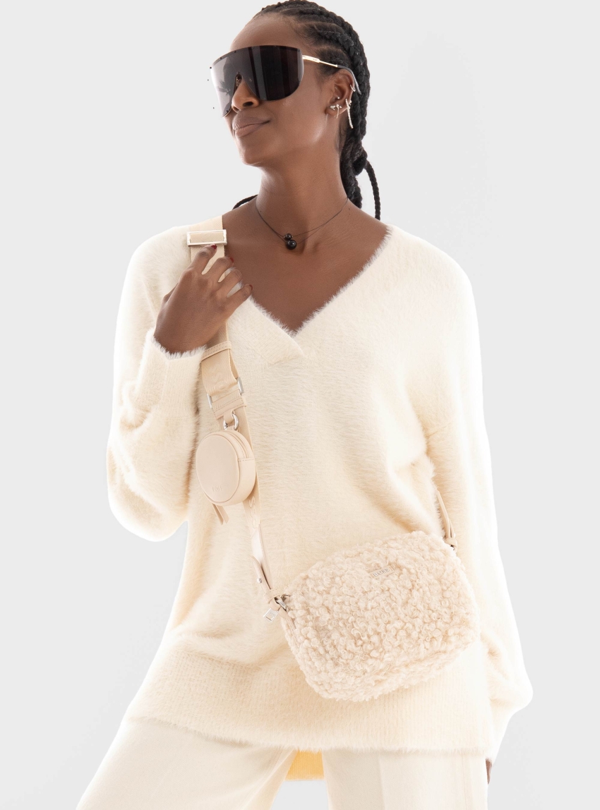 BOSS Crossbody Bag Addison Crossbody TD - Light Beige