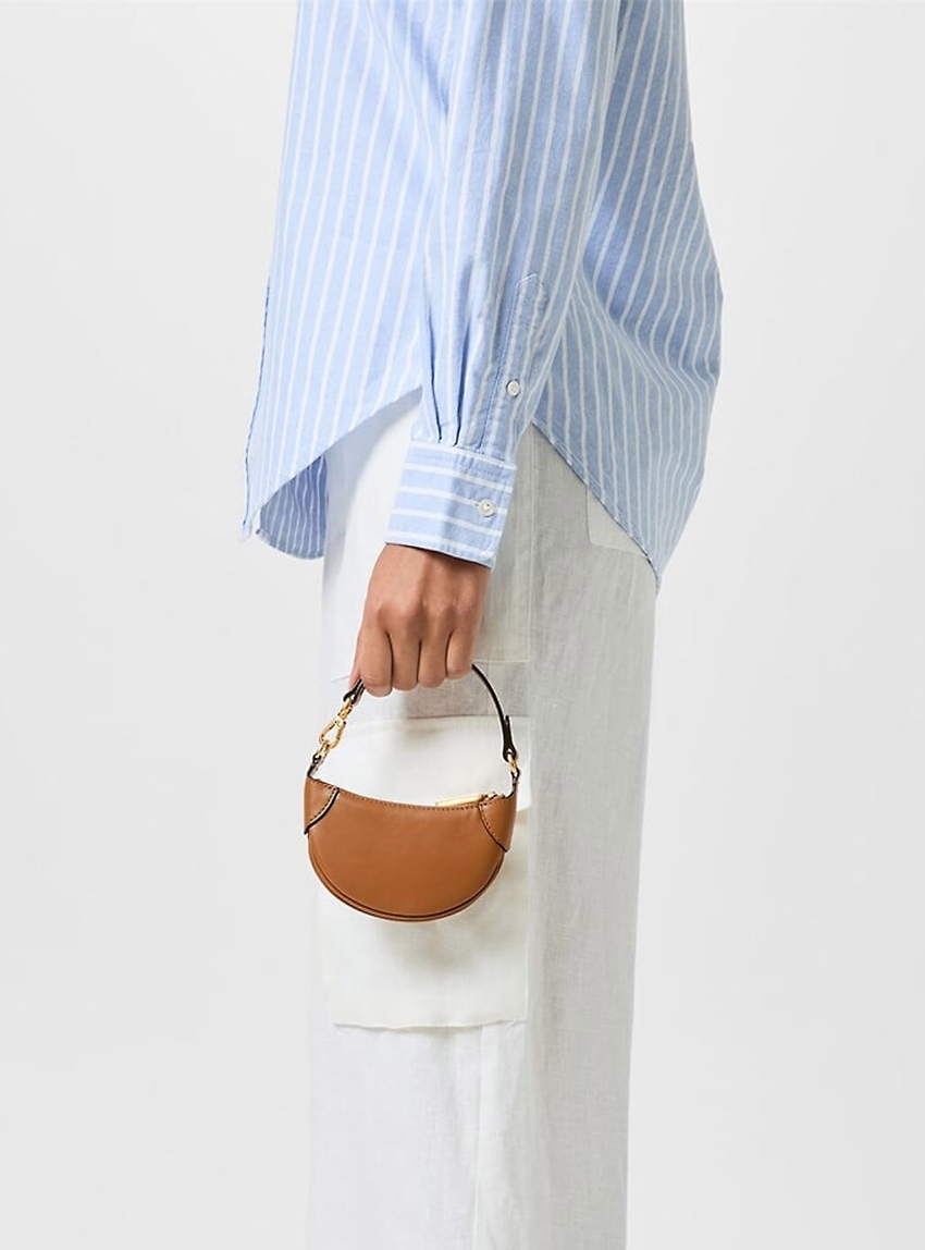 Polo Ralph Lauren Polo Id NANO Leather CARD Case - Chestnut