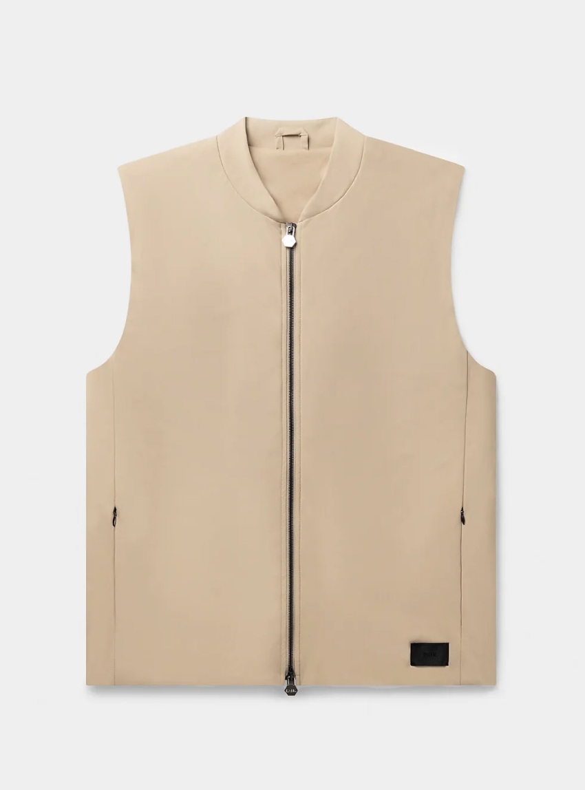 BALR. BALRXI Regular Fit Gilet - Cream