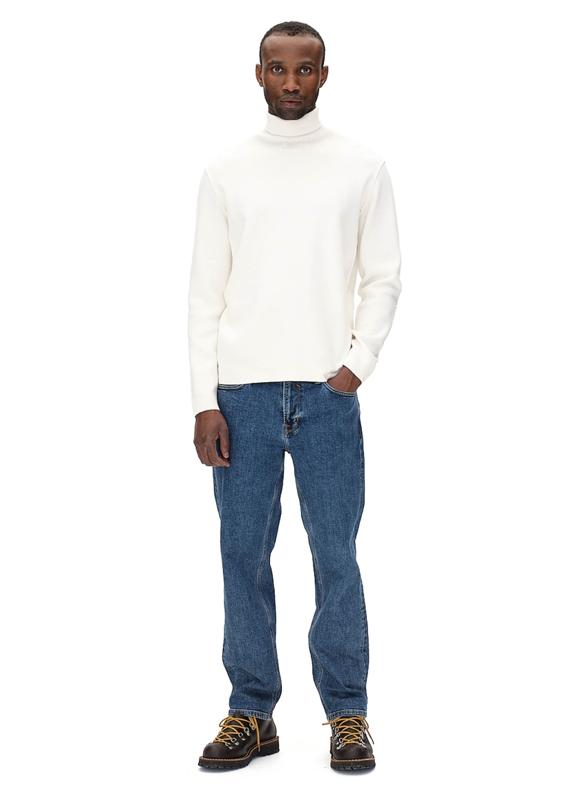 Gabba Max Cros Loose Straight Fit Jeans - Medium Aged Denim