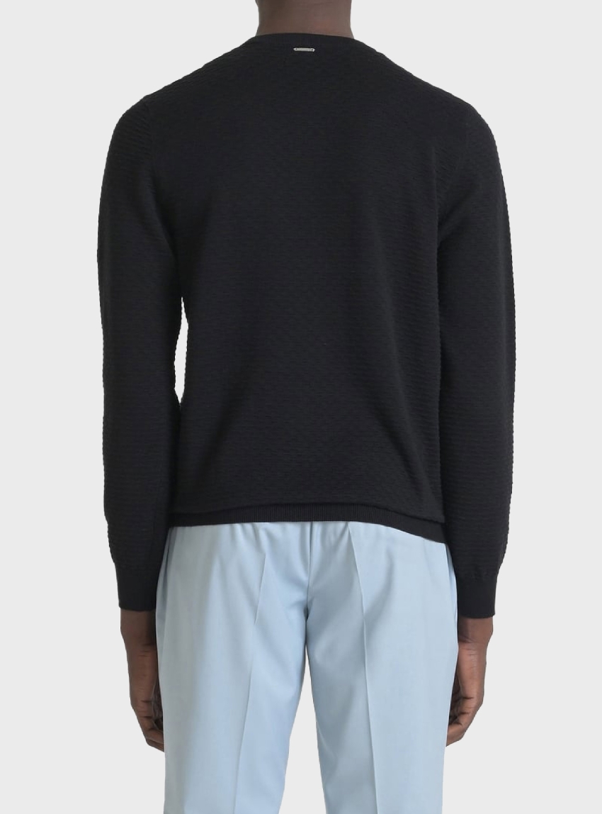Antony Morato Regular Fit Cashmere Blend Jumper - Black
