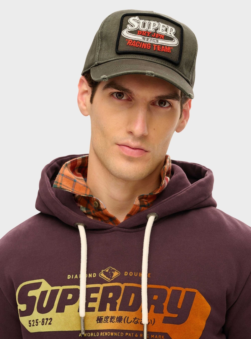 Superdry Graphic Trucker Cap - Black