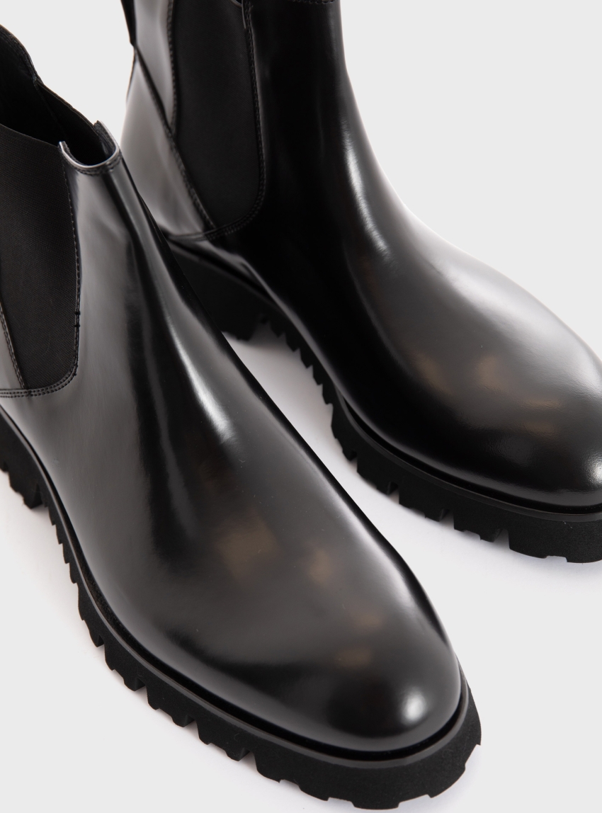 Per La Moda Chelsea Boots - Black