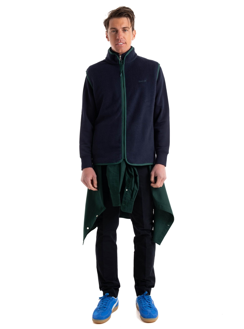 Gant Fleece Sweater - Blue