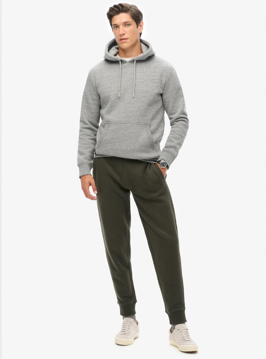 Superdry Essential Logo Joggers - Dark Olive Green