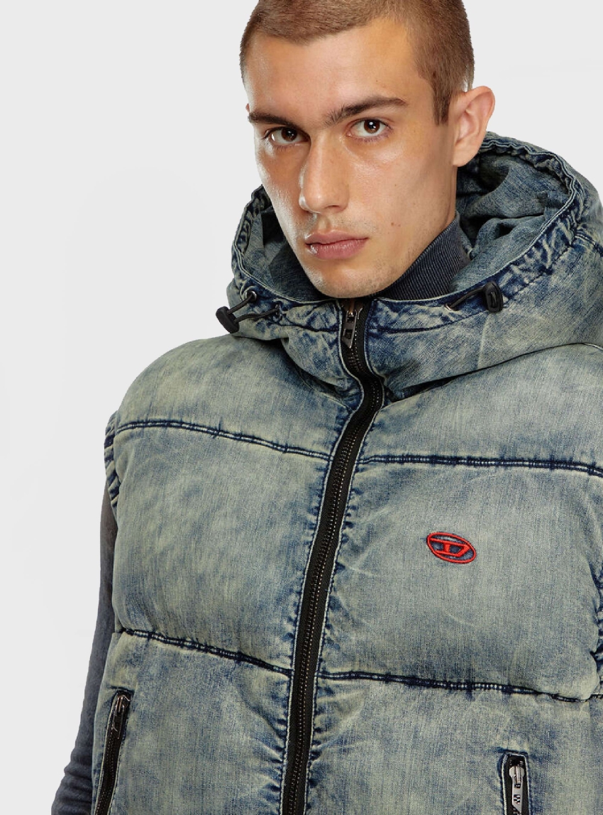 Diesel W-Mons-Sl Jacket - Denim