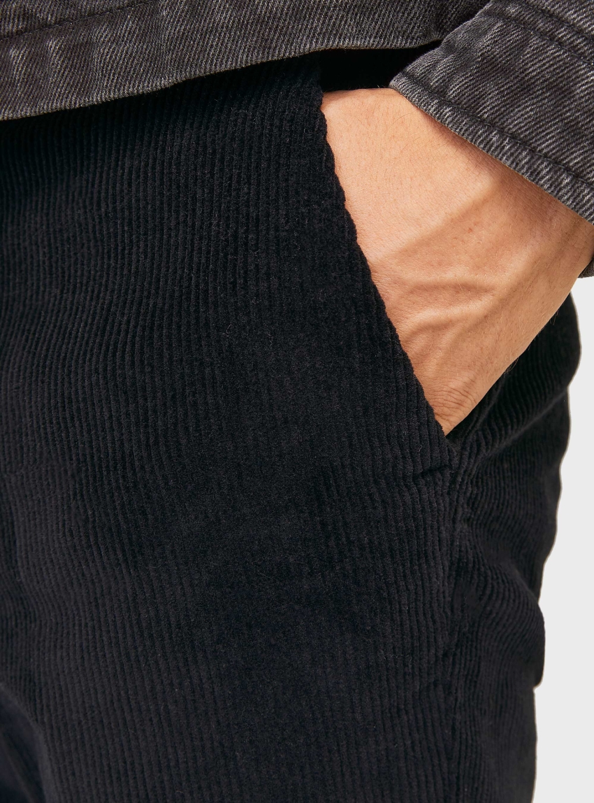 Jack & Jones Ace Corduroy Chino Sn - Black