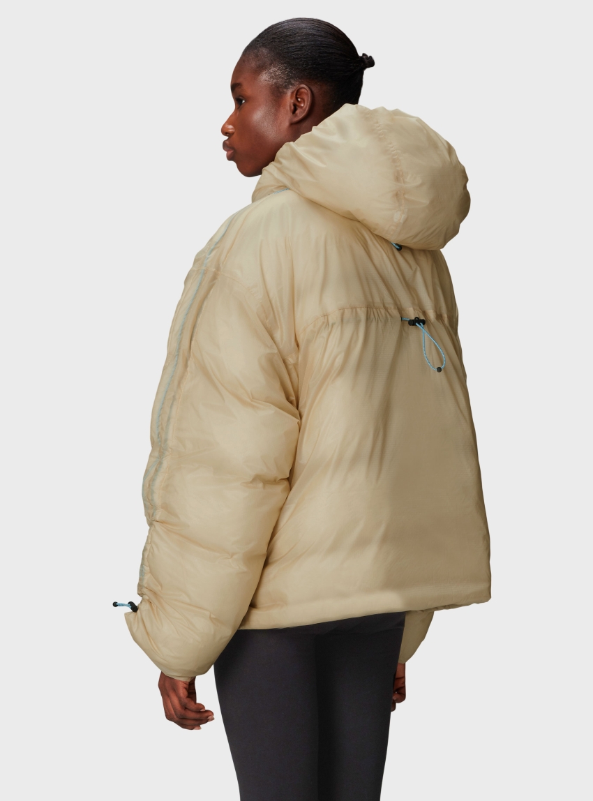 Rains Kevo Vision Puffer Jacket - Ecru