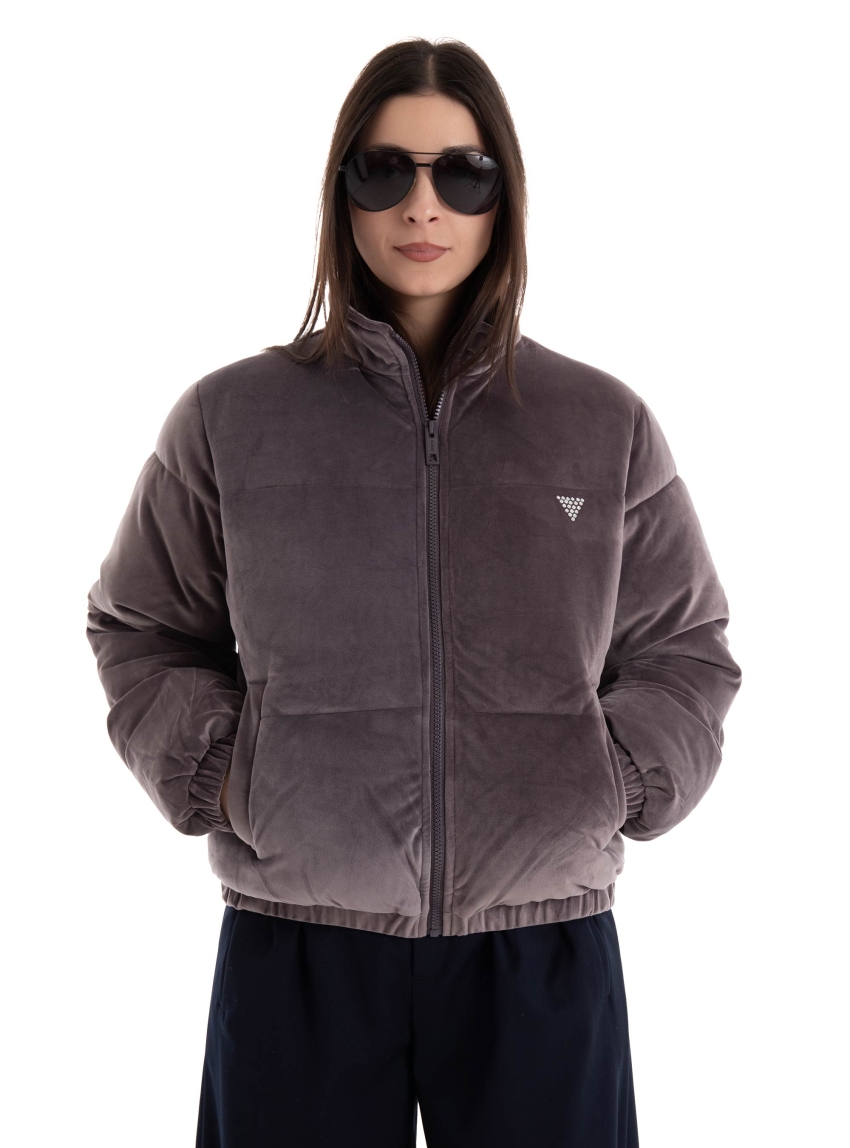 Guess Couture Puffer Jacket - Bordeaux