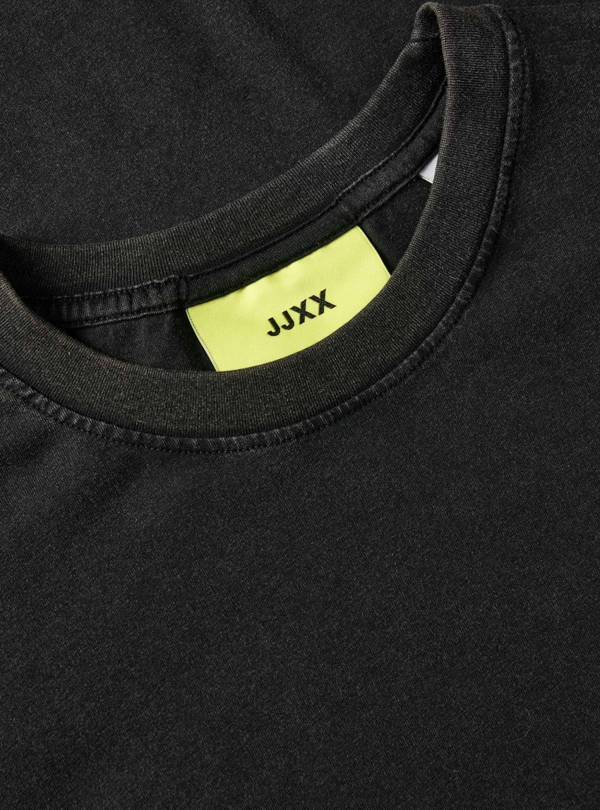 JJXX Andrea Wash Loose Tee - Black