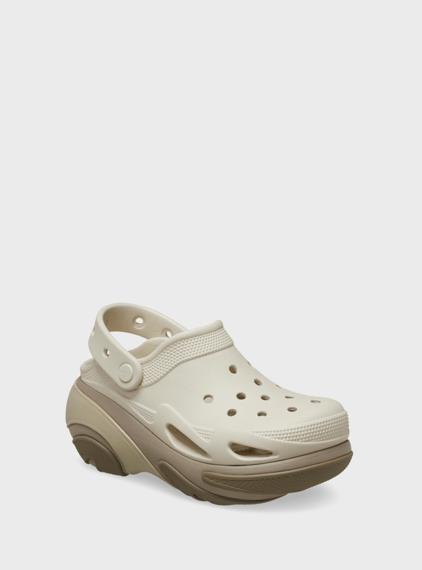 Crocs Bubble Crush Clog - Taupe