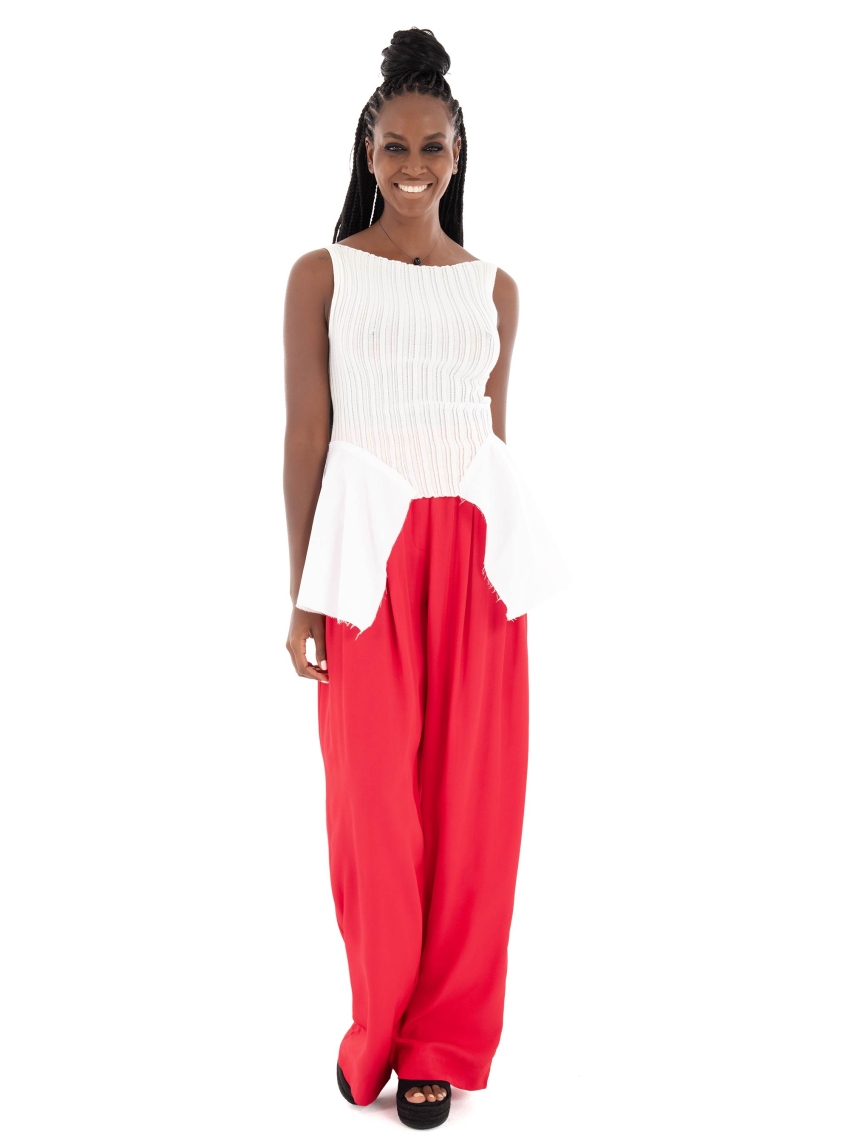 Ioanna Kourbela 'In The Flow' Top - White