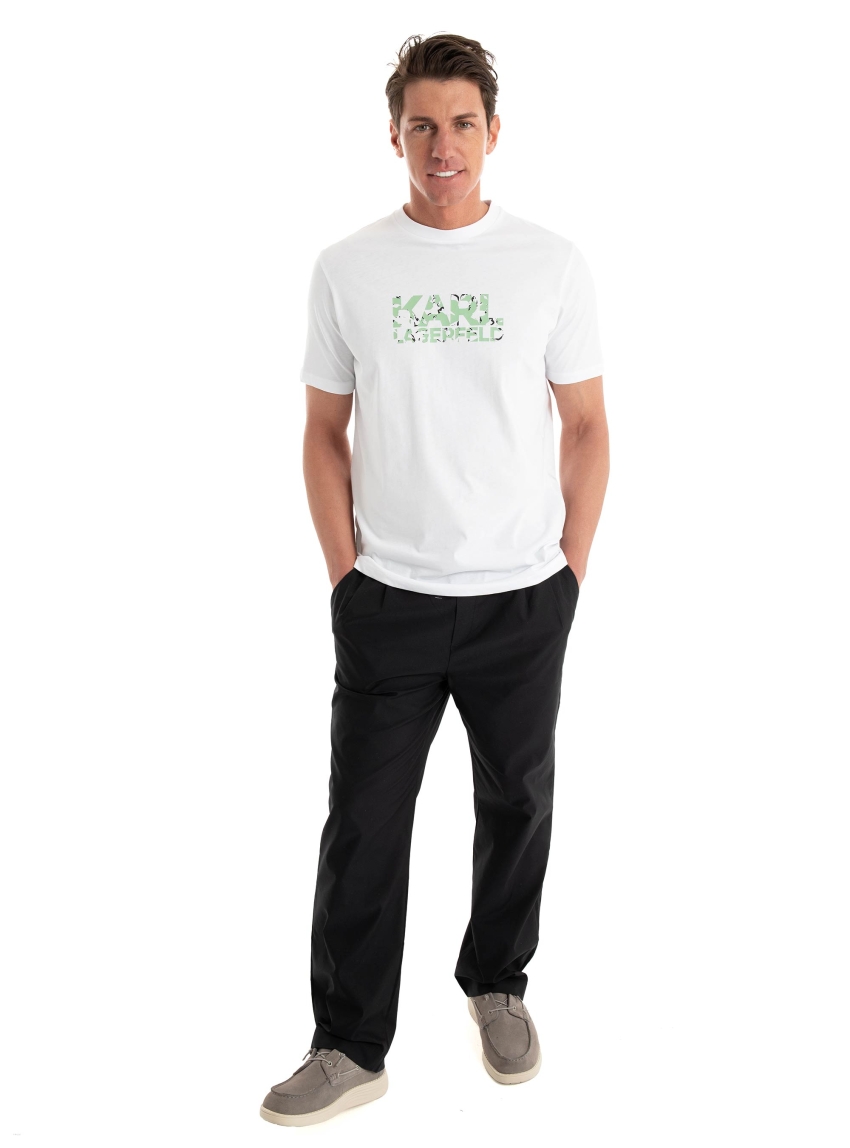 Karl Lagerfeld Crewneck T-Shirt - White