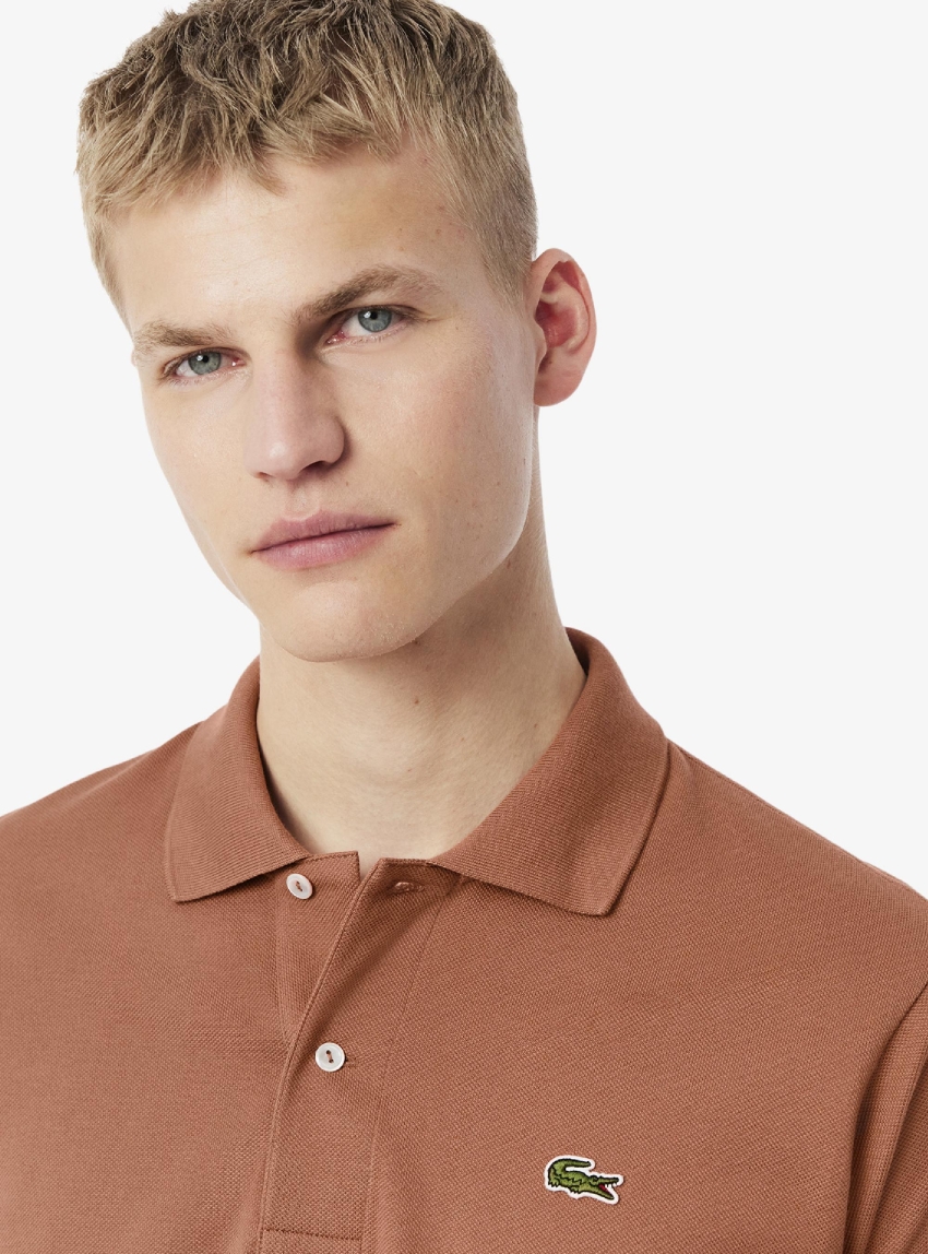 Lacoste Classic Fit Original L.12.12 Polo Shirt - Light Brown