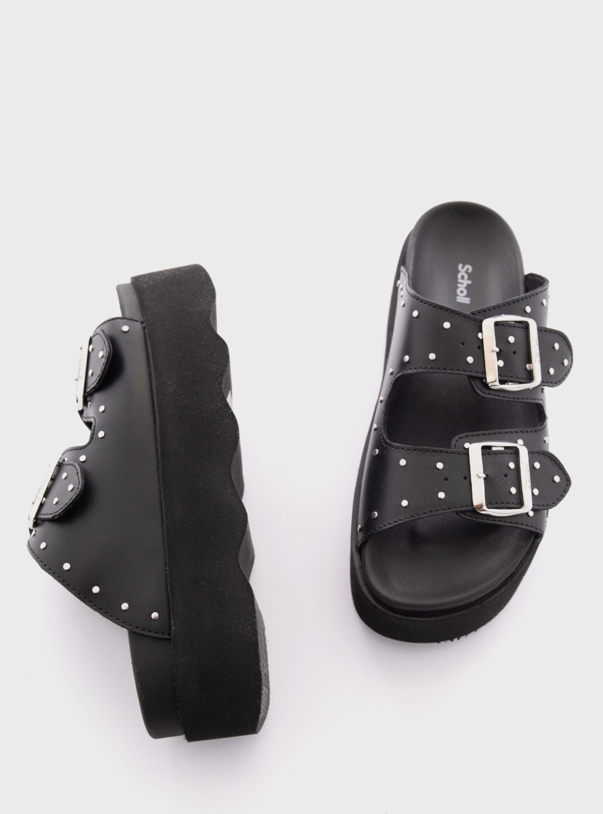 Heather Sandals - Black