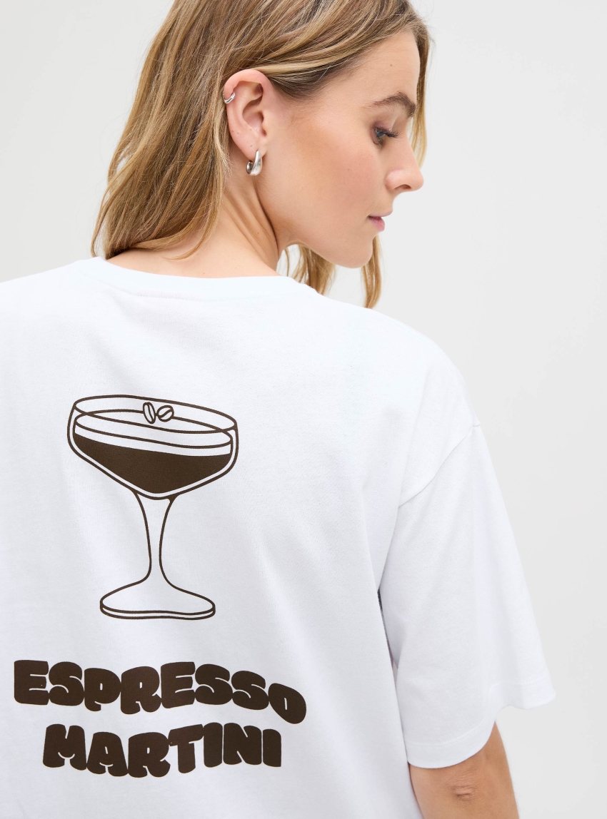 JJXX Ebba Loose Fit Tee - Brown