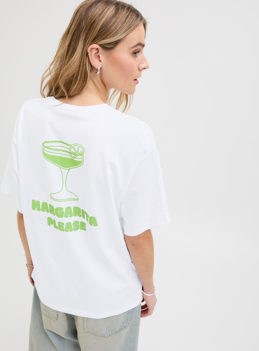 JJXX Ebba Loose Fit Tee - Lime