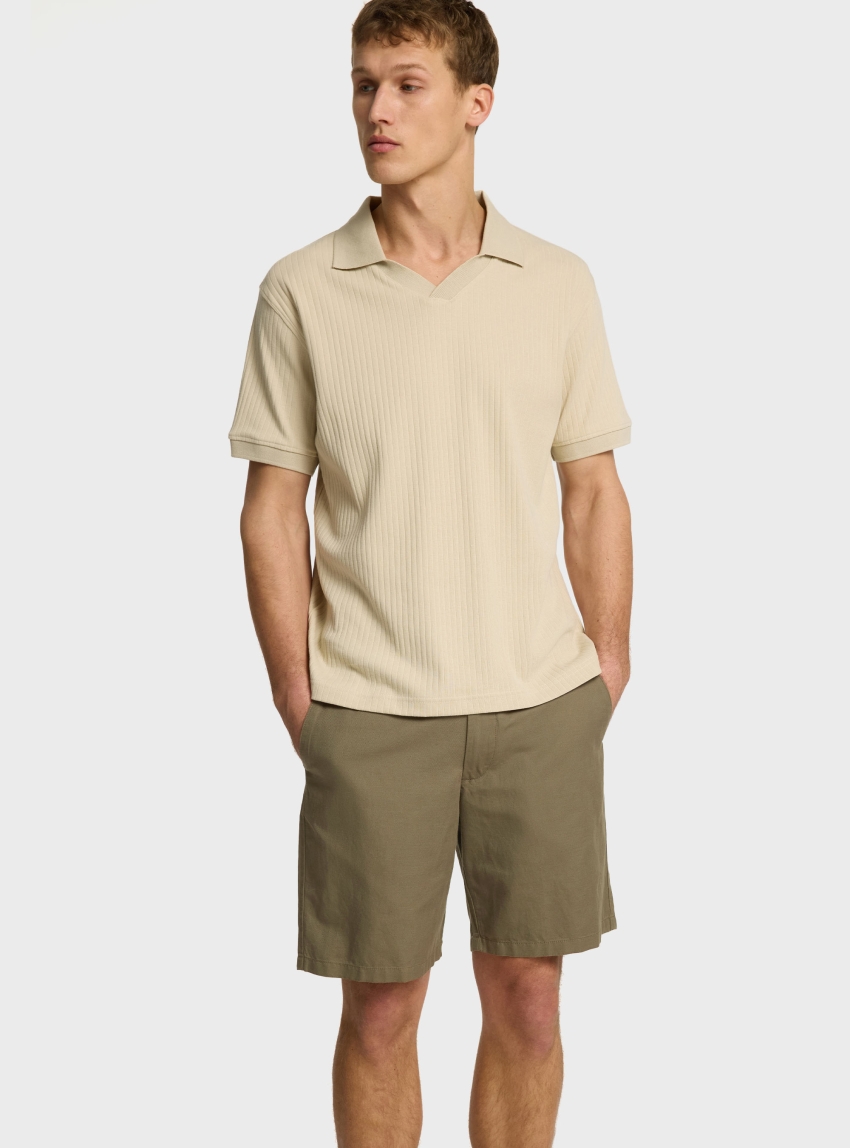 Selected Regular-Miles Sun Shorts - Olive 