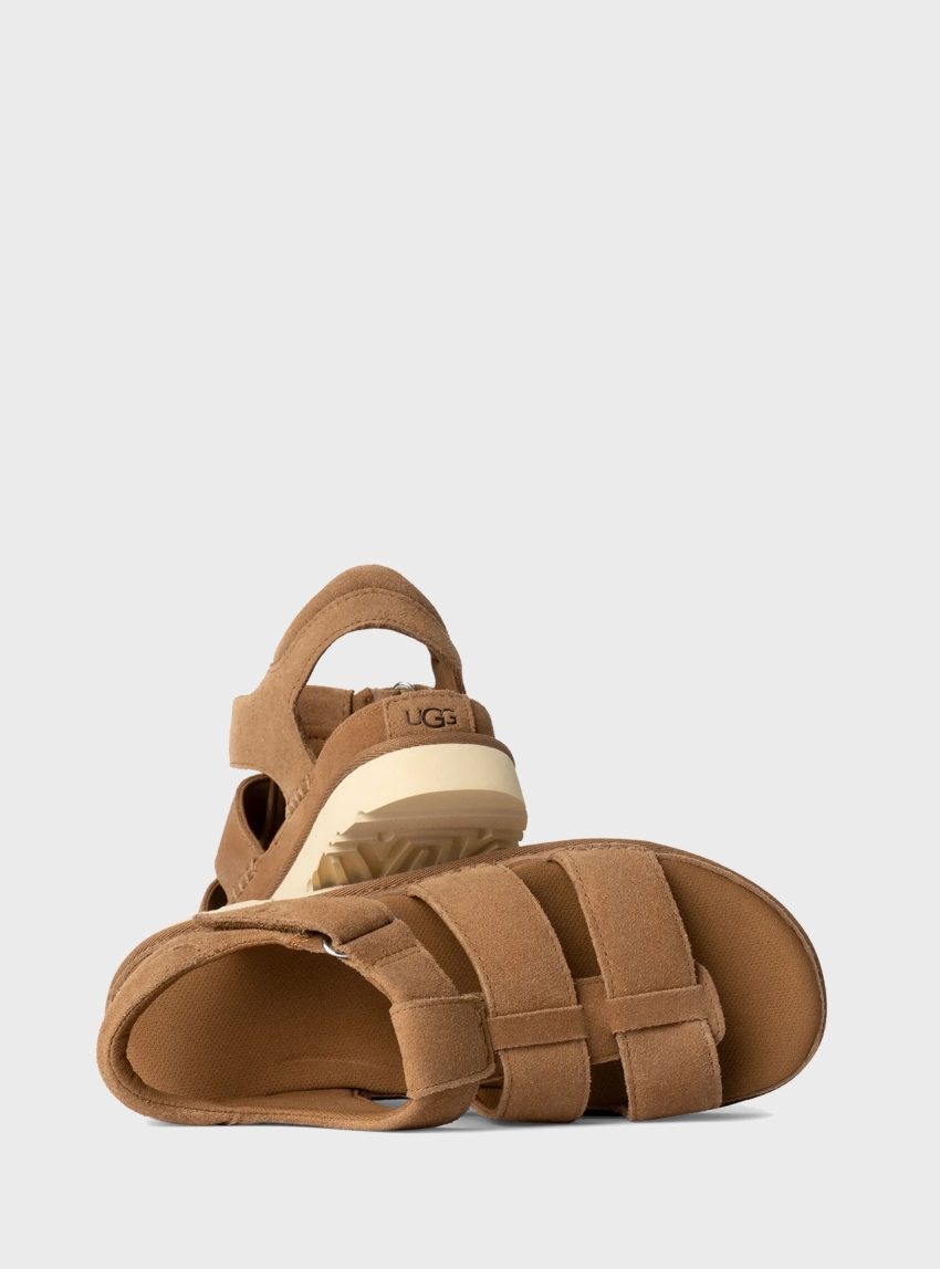 UGG Goldenstar Strap Sandals - Chestnut
