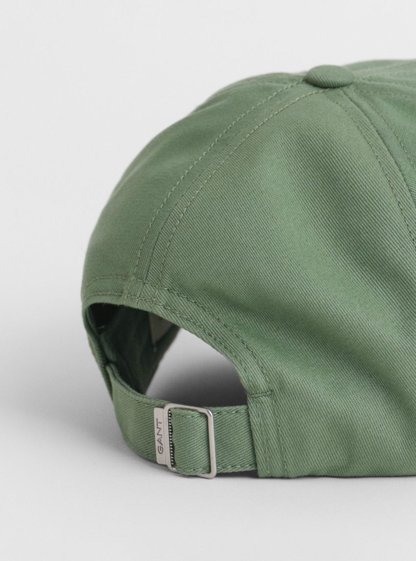 Gant Shield Cotton Twill Cap - Olive 