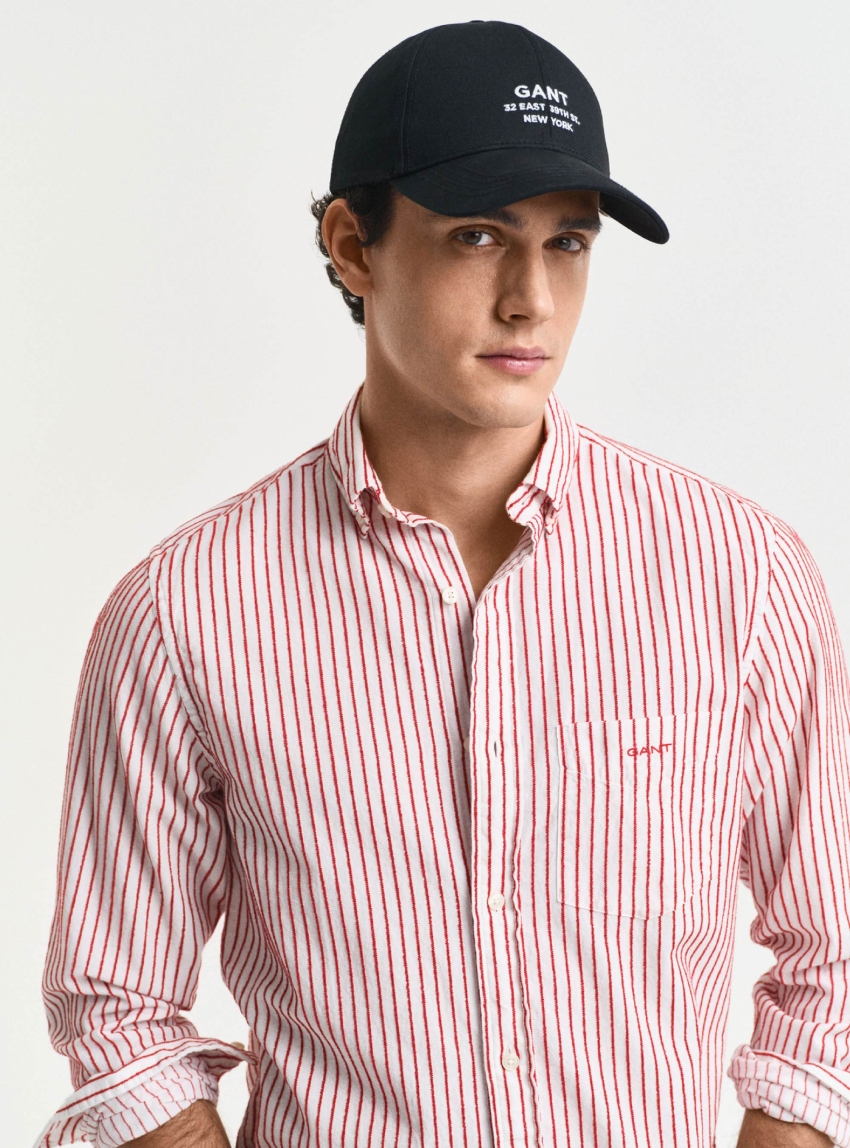 Gant Small Script Graphic Cap - Black