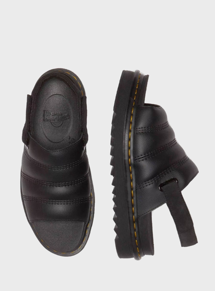 Dr Martens Athena Brando Sandals - Black