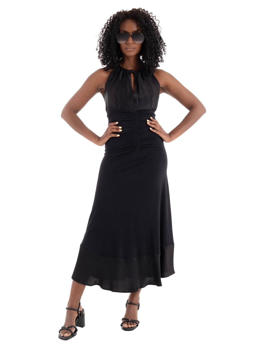 Ioanna Kourbela Opal' Midi Dress - Black