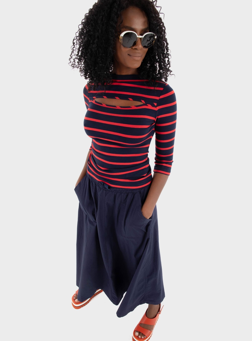 Ioanna Kourbela Sea Anchop' Top - Blue