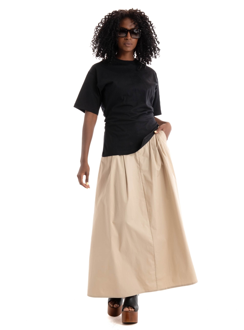 JJXX Annabell Asym Tee - Black