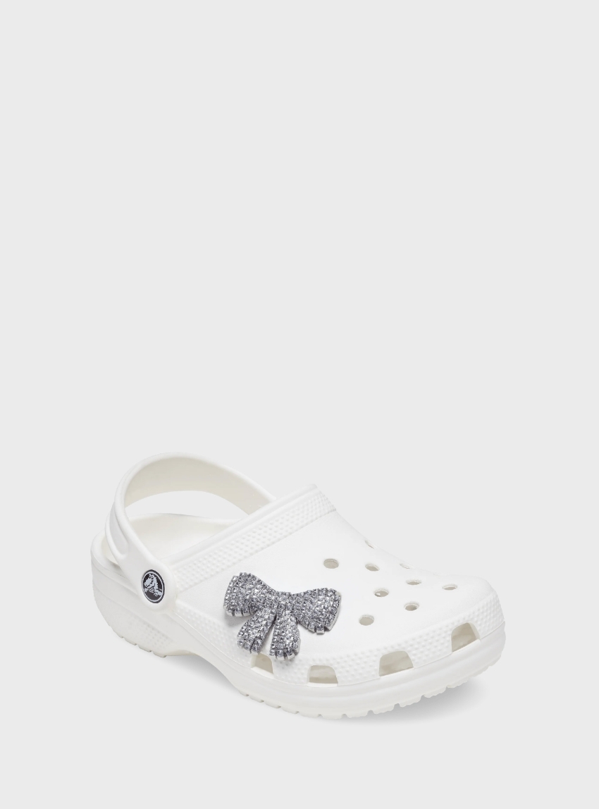 Crocs Jibbitz™ Charms Bling Bow - Silver